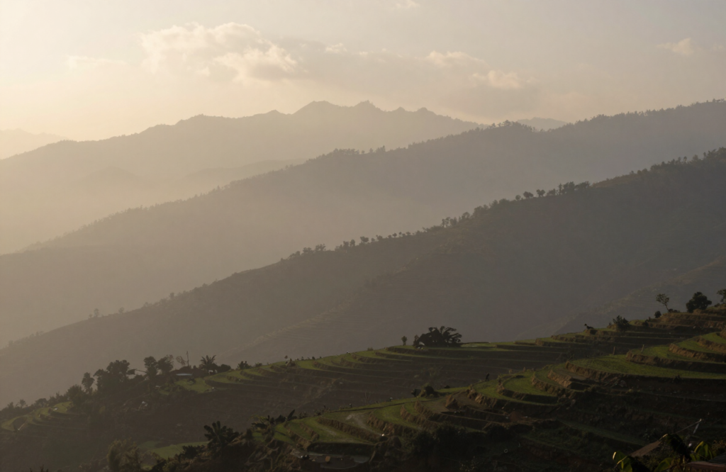 The foothills of Nepal