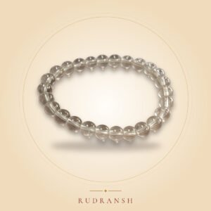 Clear Quartz Bracelet With Soft Glow