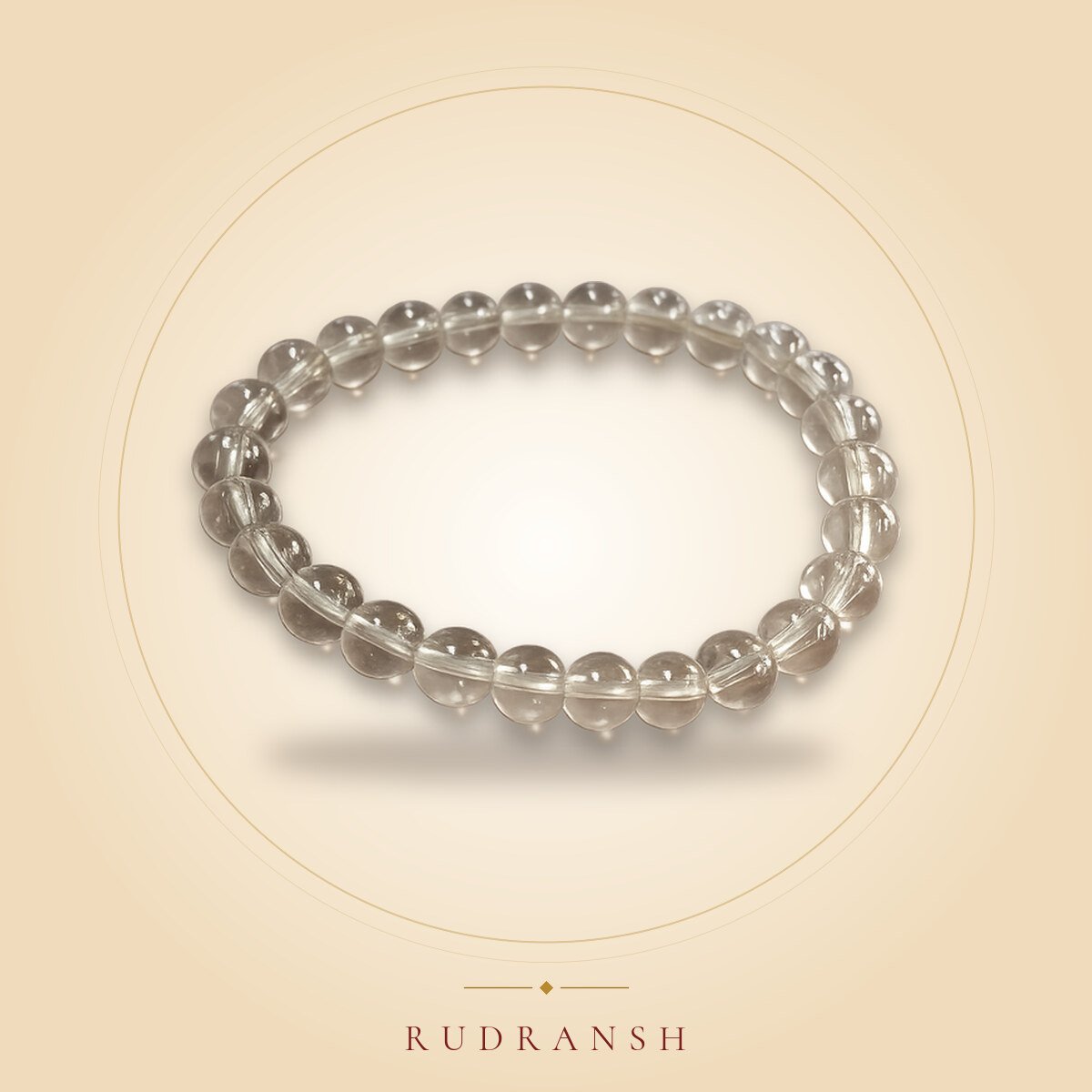 Clear Quartz Bracelet With Soft Glow